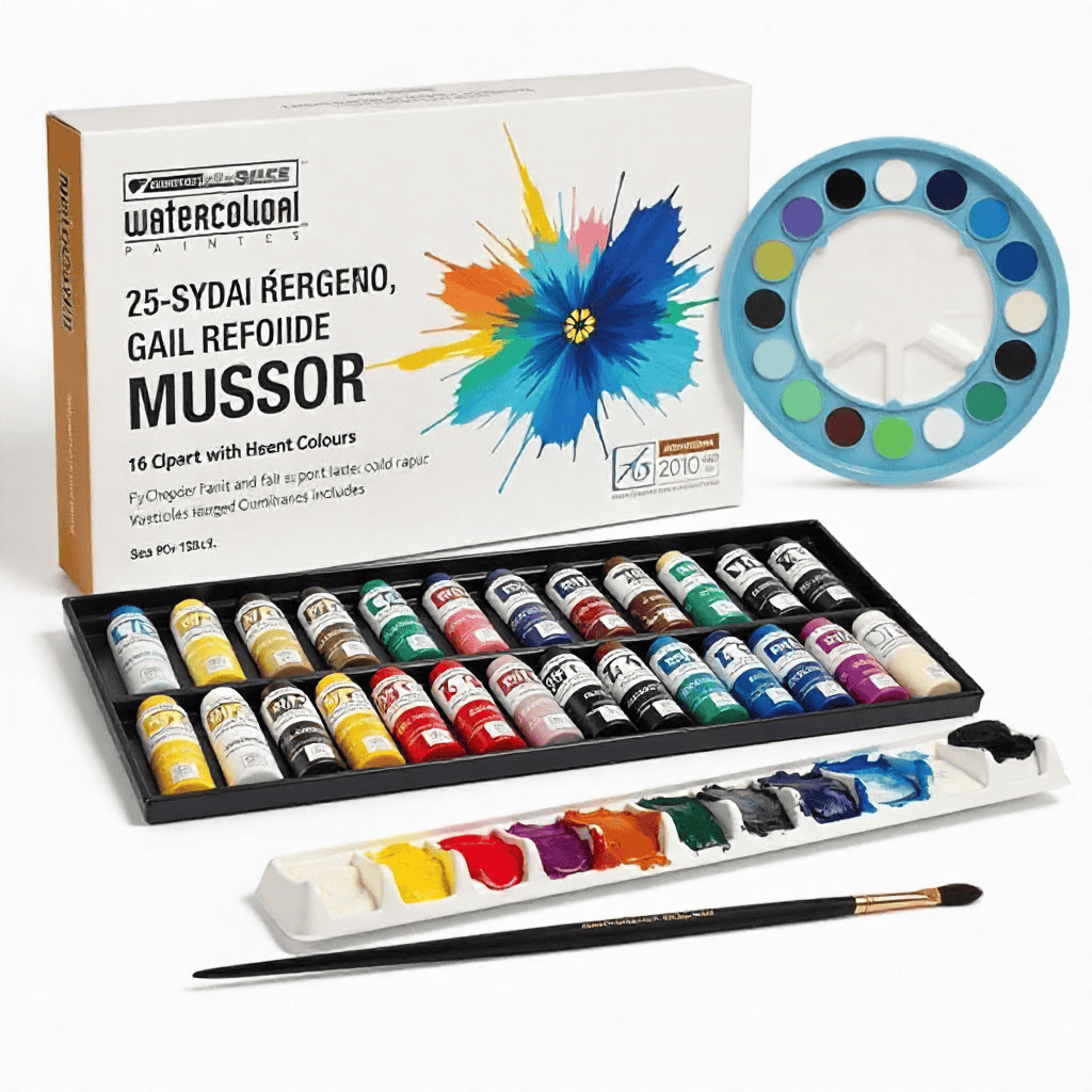 Watercolor Paint Set